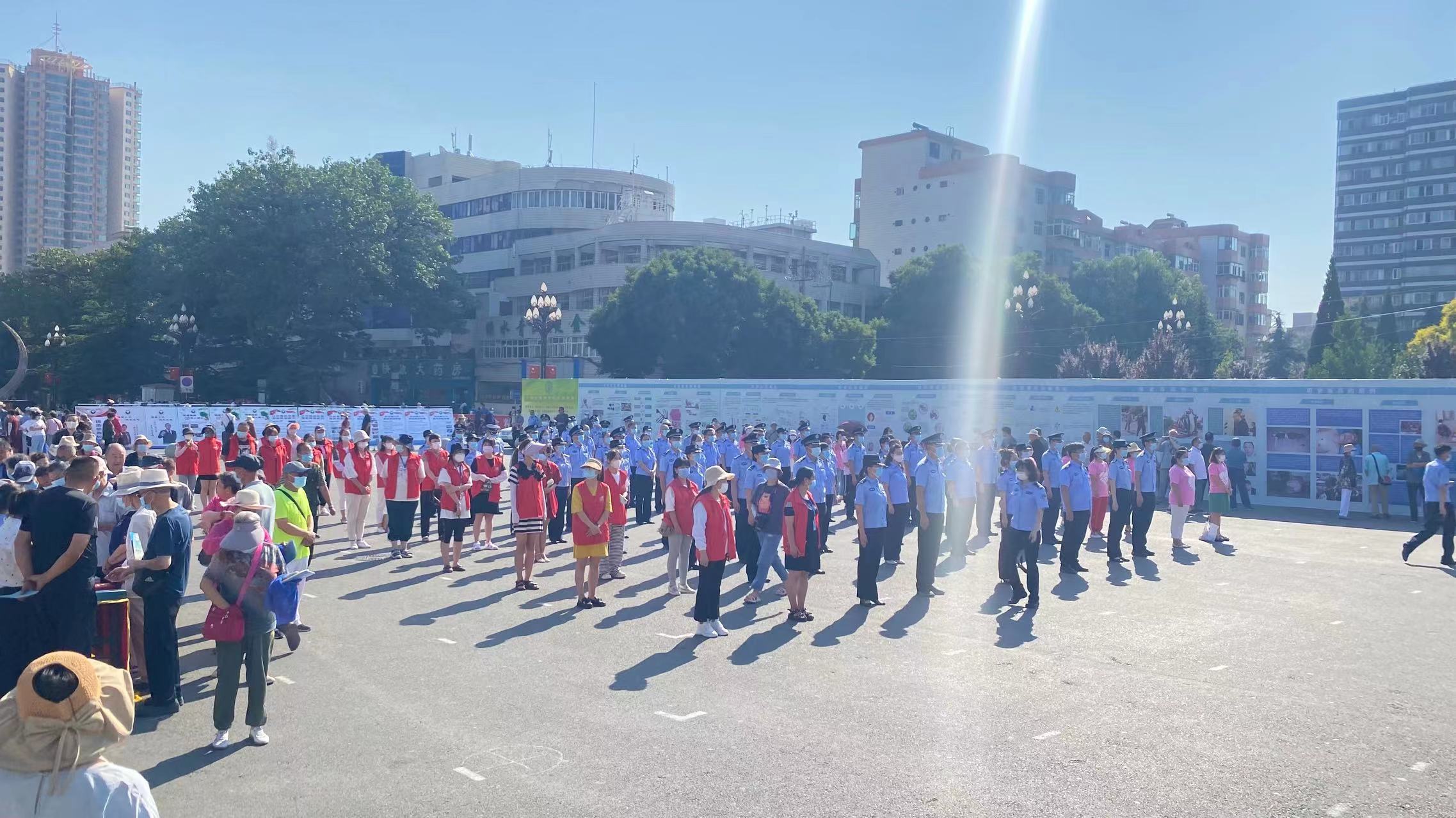 兰州市西固区“八五”普法暨“626”国际禁毒日宣传活动